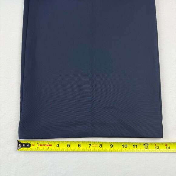 Liz Claiborne Women's Margot Wide Leg Pleated Stretch Blue Trousers Size 20W NWT - Picture 11 of 12